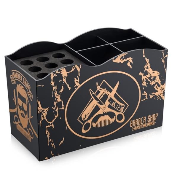 Barber Scissors Holder Box, Professional Salon Hairdressing Scissors Rack Holder - Picture 2 of 7